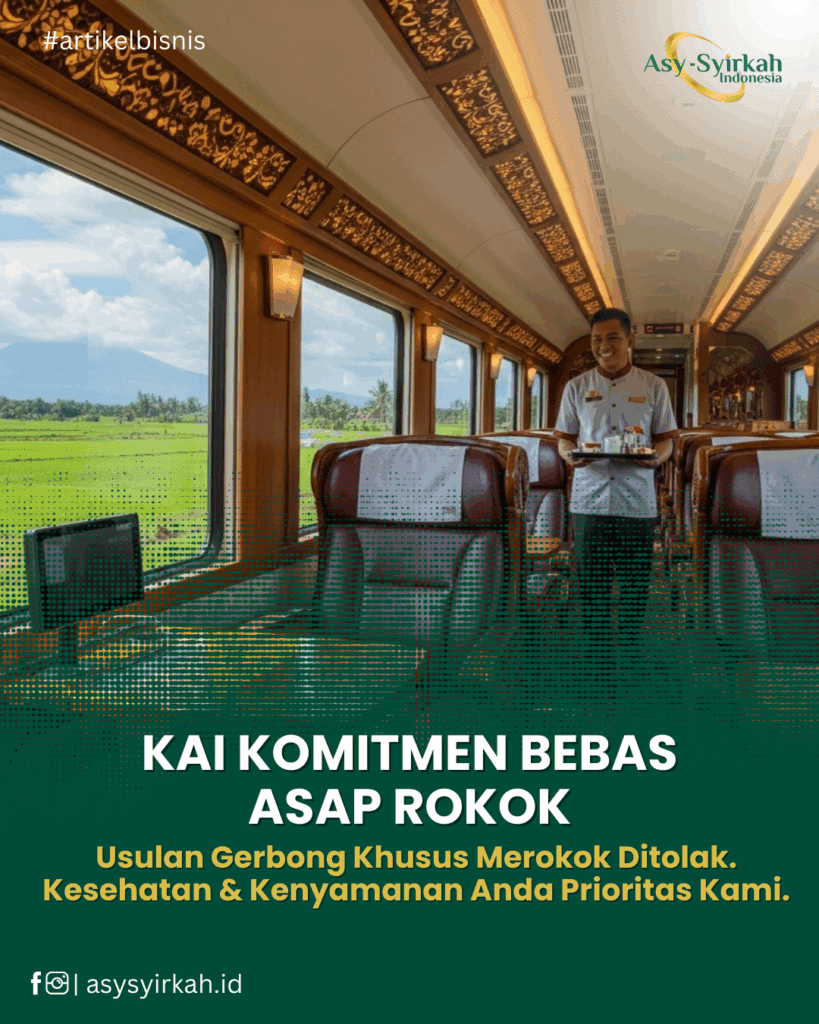 larangan merokok di KAI