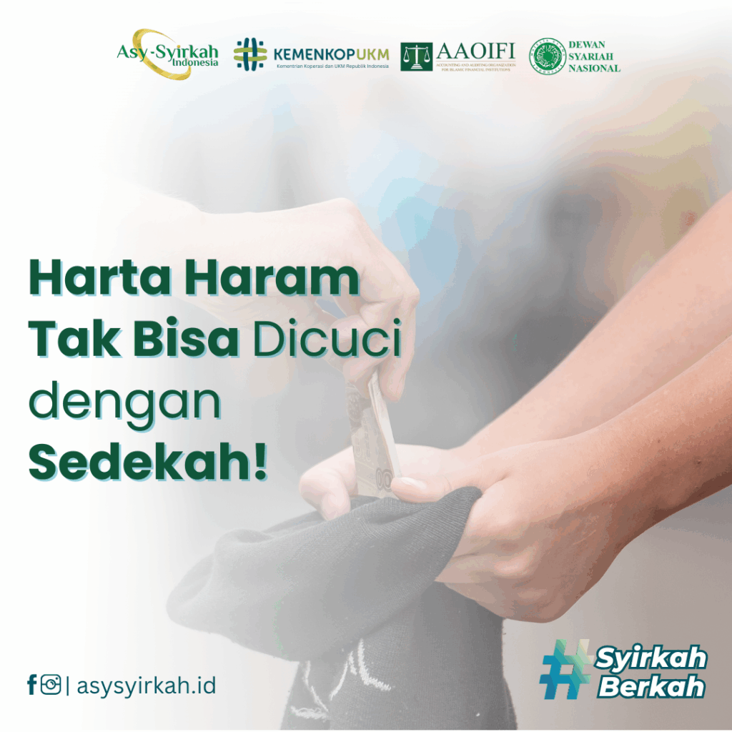 Harta Haram Tak Bisa Dicuci dengan Sedekah!