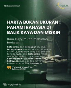 Ilustrasi simbolis dua jalan yang setara: satu jalan kekayaan (emas) untuk berderma, dan jalan kefakiran (kesederhanaan) untuk bersabar, sesuai konsep Kaya dan Miskin Dua Tunggangan.