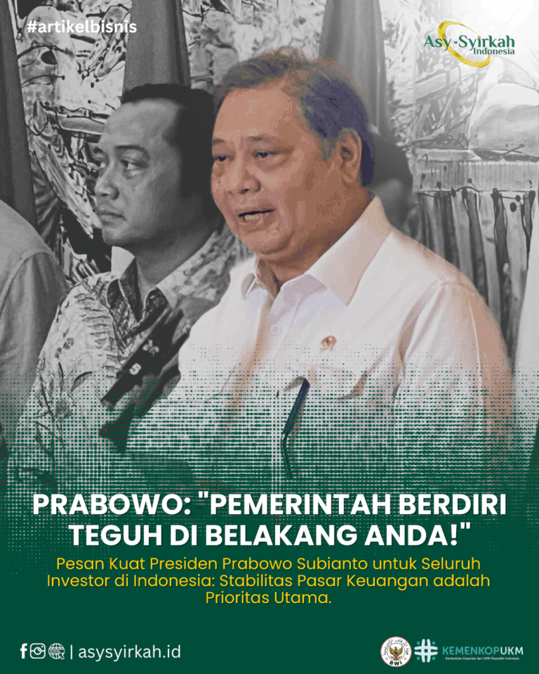 Presiden Prabowo memberikan pidato di hadapan investor mengenai stabilitas investasi pasar keuangan Indonesia.