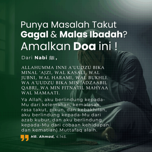 Doa Nabi meminta perlindungan dari kemalasan dan kebakhilan HR Ibnu Majah