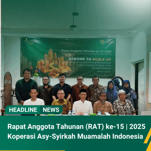 Suasana Rapat Anggota Tahunan RAT ke-15 Koperasi Syariah AsySyirkah Muamalah Indonesia pada 14 Juni 2026