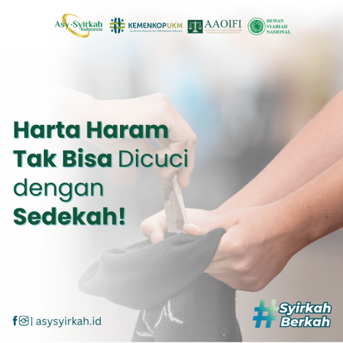 Harta Haram Tak Bisa Dicuci dengan Sedekah!
